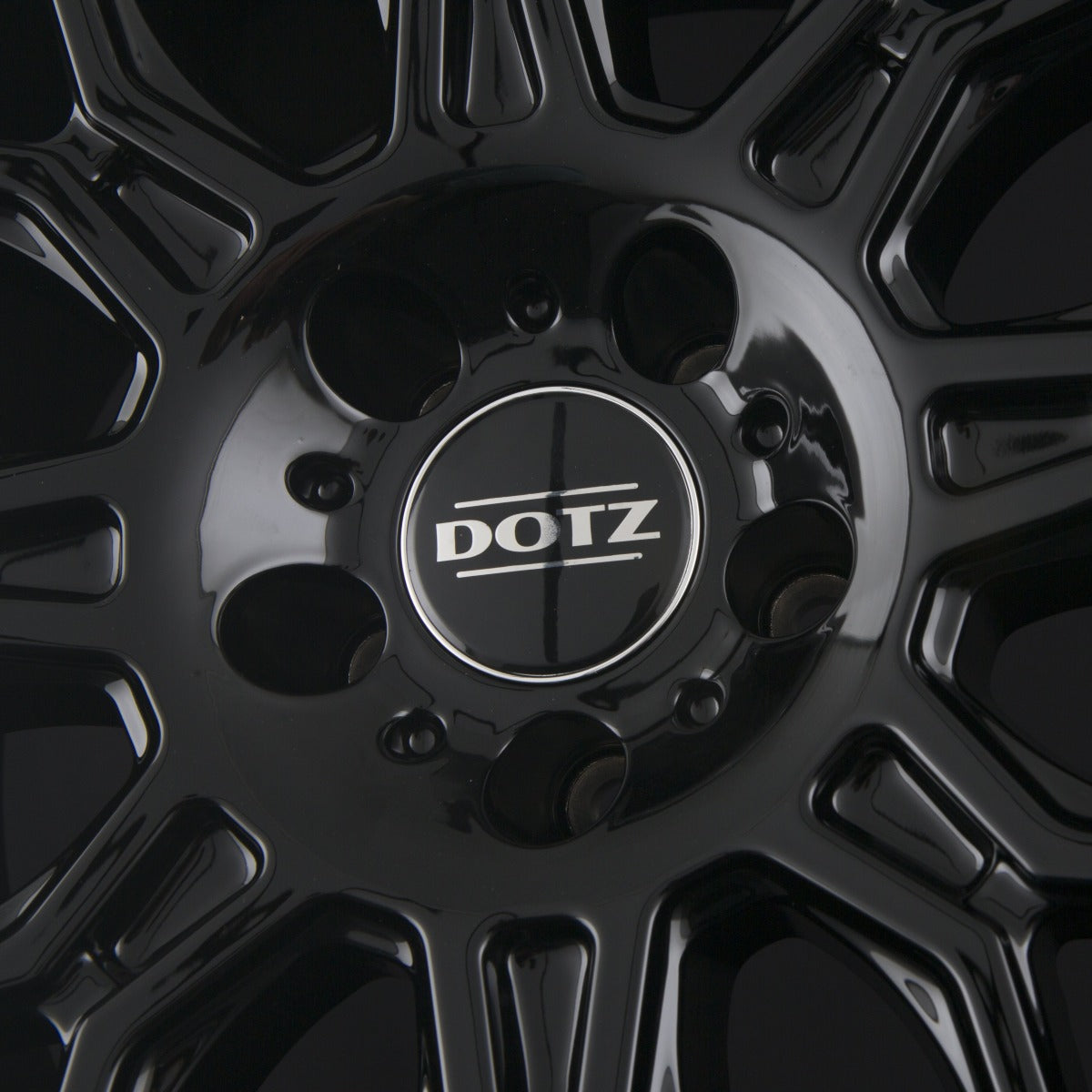 Dotz Longbeach BLACK - Schwarz Glänzend Alufelge 10x20 Zoll ET43 LK 5x112 ML66.6 – Bild 5