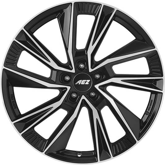AEZ Havanna black/polished Alufelge 9x20 Zoll ET38 LK 5x112 ML66.6 – Bild 2