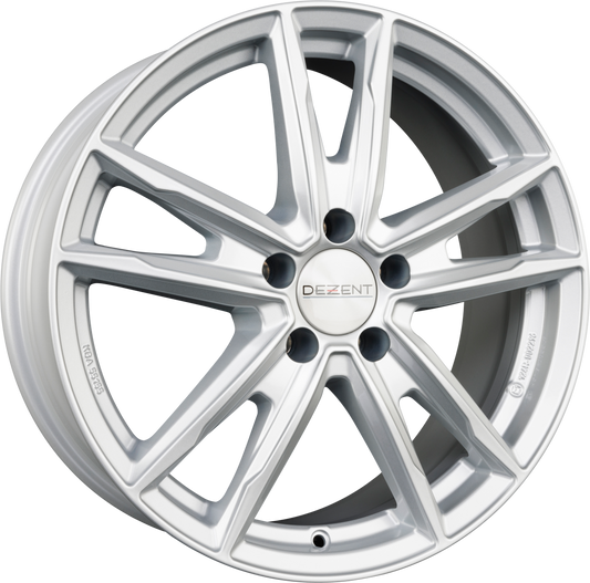 Dezent KF SILVER - Silber Alufelge 6.5x16 Zoll ET40 LK 5x100 ML57.1 – Bild 2