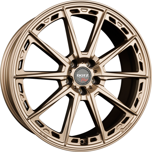 Dotz Sonoma BRONZE - Bronze Matt Alufelge 8.5x19 Zoll ET32 LK 5x112 ML66.6 – Bild 2