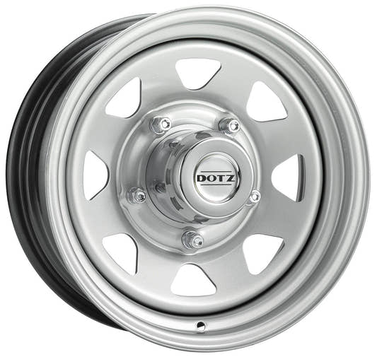 Dotz Dakar silver (ohne Nabenbecher) 7x16 ET40 - LK5/130 ML84 – Bild 3