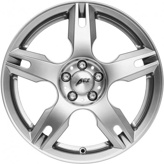 AEZ Tacana Anthrazit Frontpoliert Alufelge 8x19 Zoll ET35 LK 5x100 ML60.1 – Bild 2