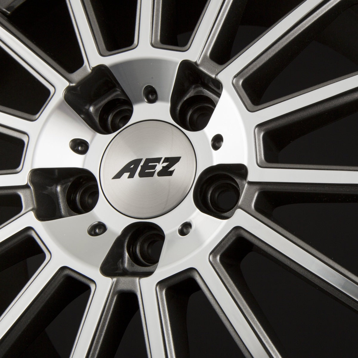 AEZ Steam Gunmetal Polished Alufelge 7.5x18 Zoll ET44 LK 5x112 ML66.6 – Bild 5