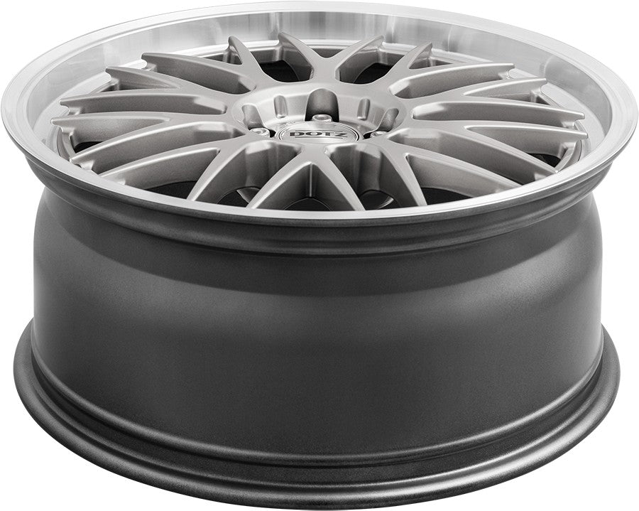 Dotz Bilbao silver/polished lip Alufelge 8x18 Zoll ET35 LK 5x100 ML60.1 – Bild 7
