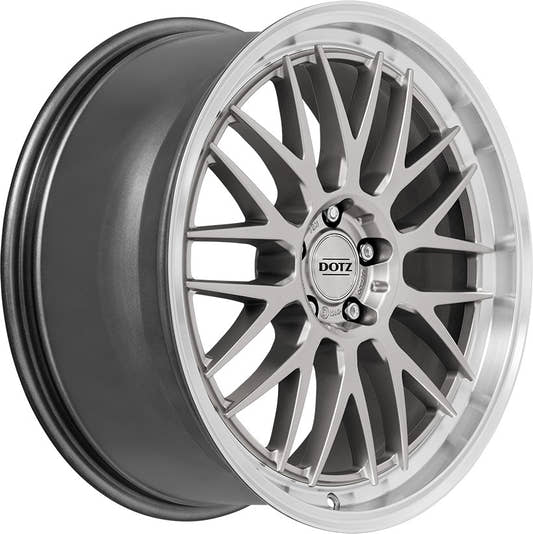 Dotz Bilbao silver/polished lip 9.5x19 ET32 - LK5/120 ML72.6 – Bild 3
