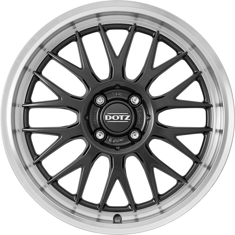 Dotz Bilbao gunmetal/polished lip 8x18 ET45 - LK5/120 ML72.6 – Bild 9