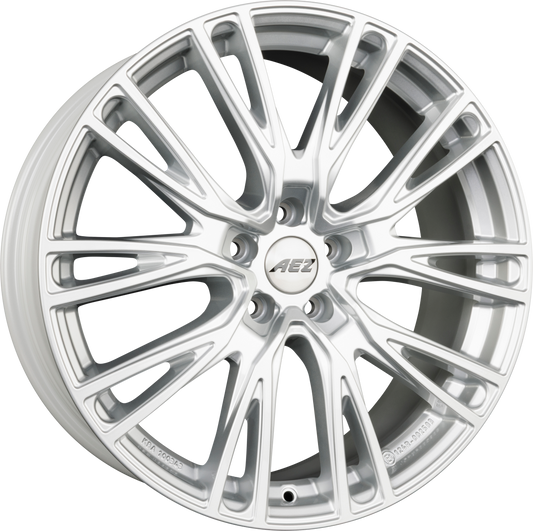 AEZ Seattle SHINE - Silber Shine Alufelge 8.5x21 Zoll ET43.5 LK 5x120 ML72.6 – Bild 2