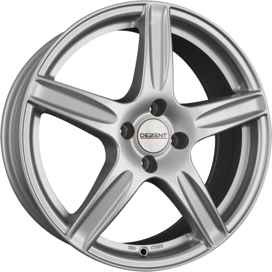 Dezent L Silber Alufelge 4.5x14 Zoll ET45 LK 4x100 ML60.1 – Bild 2