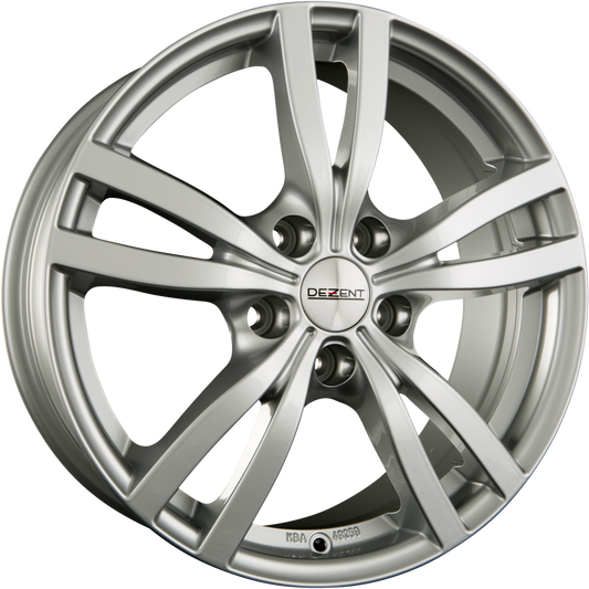 Dezent TC SILVER - Silber Alufelge 6.5x16 Zoll ET38 LK 5x114.3 ML71.6 – Bild 2