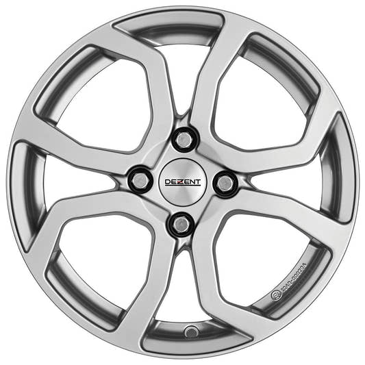 Dezent TS SILVER - Silber Alufelge 5x15 Zoll ET38 LK 4x100 ML60.1 – Bild 2