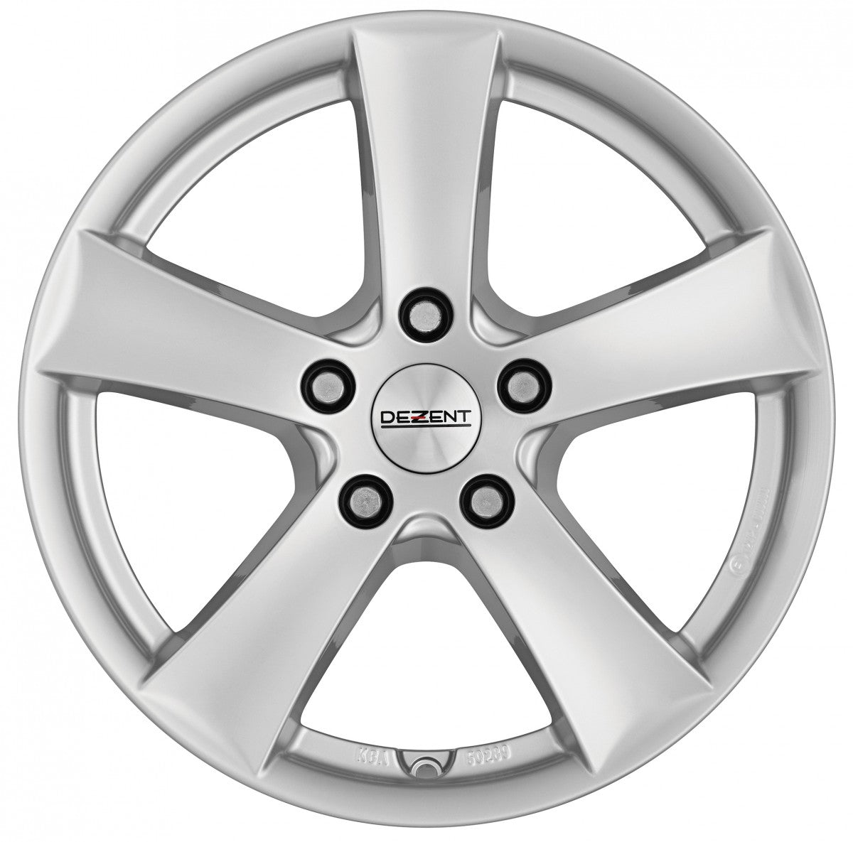 Dezent TX silver 7.5x17 ET48 - LK5/108 ML70.1 – Bild 2
