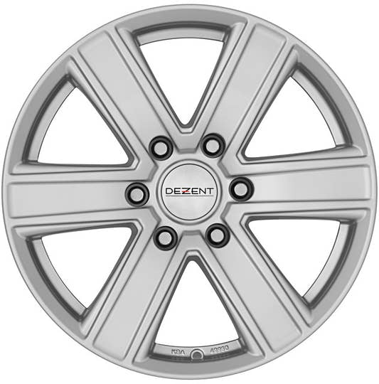 Dezent TJ silver 7x16 ET45 - LK6/114.3 ML66.1 – Bild 2