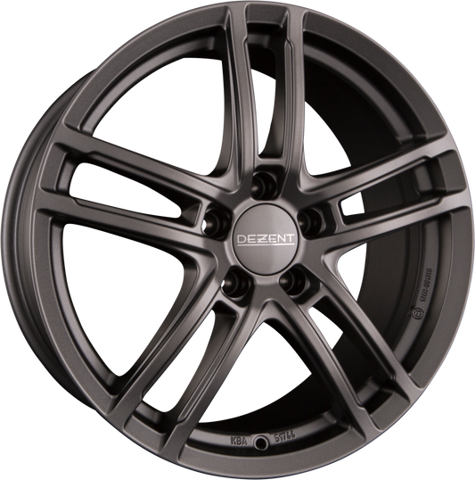 Dezent TZ GRAPHITE - Graphite Matt Alufelge 6.5x16 Zoll ET35 LK 5x114.3 ML71.6 – Bild 2