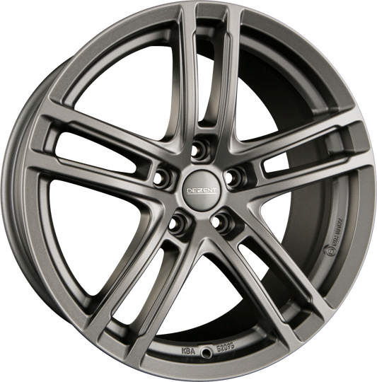 Dezent TZ-C GRAPHITE - Graphite Matt Alufelge 7.5x17 Zoll ET27 LK 5x112 ML66.6 – Bild 2