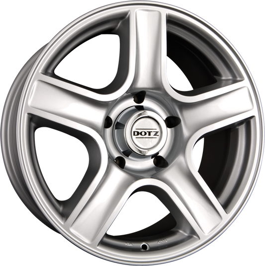 Dotz Hammada Silver Alufelge 8x16 Zoll ET0 LK 5x139.7 ML110 – Bild 2