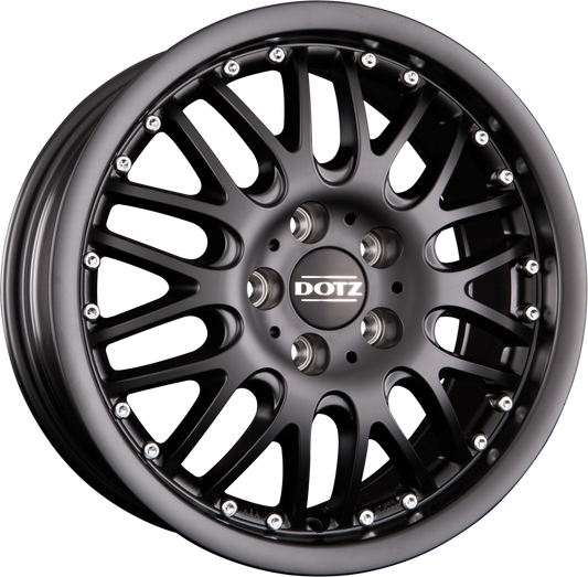 Dotz Mugello DARK Black Matt Alufelge 8x18 Zoll ET35 LK 5x112 ML70.1 – Bild 2