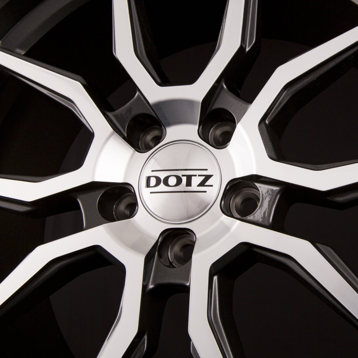 Dotz Misano DARK Gunmetal Polished Alufelge 7.5x17 Zoll ET48 LK 5x112 ML70.1 – Bild 5