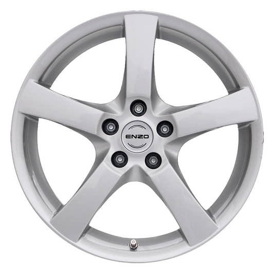 Enzo H silver Alufelge 6.5x15 Zoll ET40 LK 5x114.3 ML71.6 – Bild 2