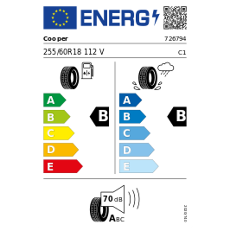 Cooper Summer XL 255/60 R18 112V Sommer – Bild 3
