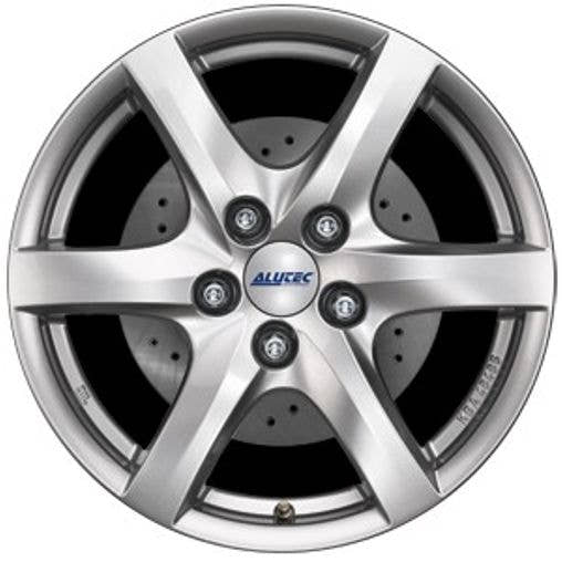 Alutec Blizzard polar-silber Alufelge 6.5x16 Zoll ET39 LK 5x110 ML65.1 – Bild 2