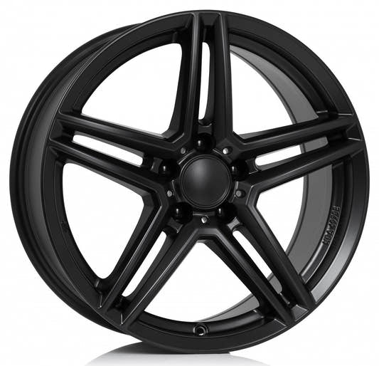 Rial M10 racing-schwarz Alufelge 8x17 Zoll ET48 LK 5x112 ML66.5 – Bild 2
