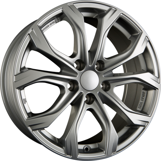 Alutec W10X Polar-Silber Alufelge 8.5x19 Zoll ET40 LK 5x120 ML74.1 – Bild 2