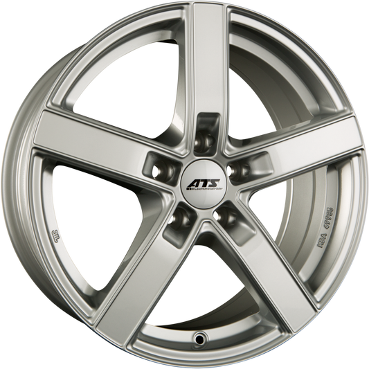 ATS Emotion Polar-Silber Alufelge 7x16 Zoll ET50 LK 5x108 ML63.4 – Bild 2