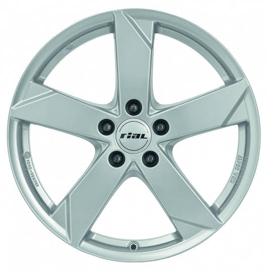 Rial Kodiak polar-silber Alufelge 5.5x14 Zoll ET47 LK 4x100 ML54.1 – Bild 2