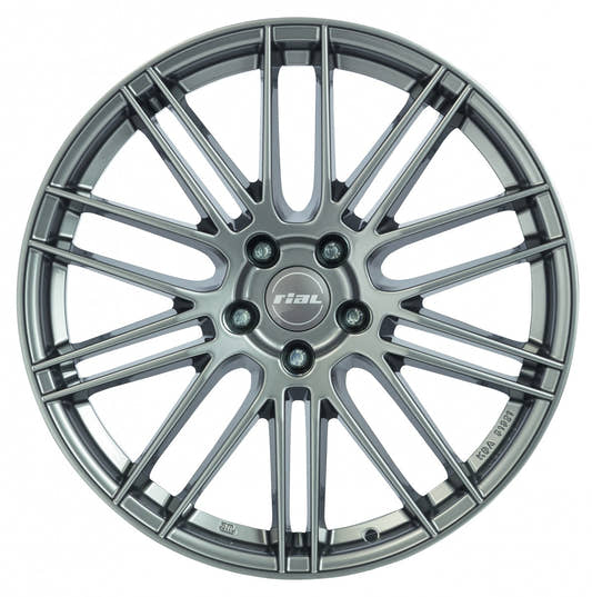 Rial Kibo metal-grey Alufelge 8x18 Zoll ET38 LK 5x105 ML56.6 – Bild 2