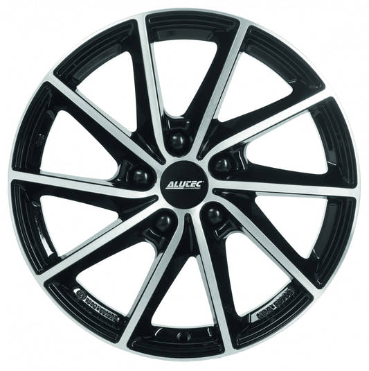 Alutec Singa diamant-schwarz frontpoliert Alufelge 7.5x18 Zoll ET51 LK 5x112 ML57.1 – Bild 2