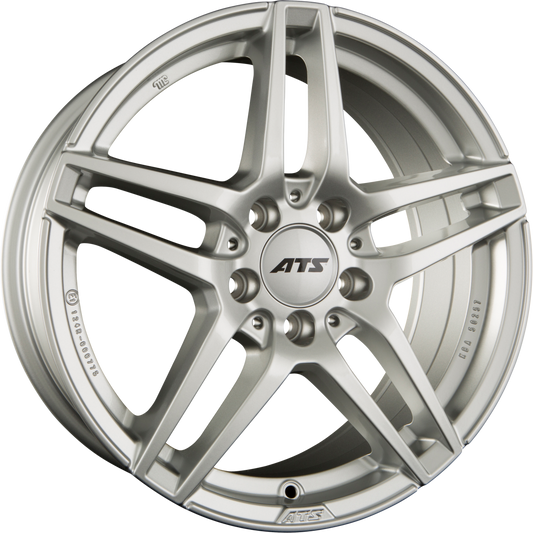 ATS Mizar Polar-Silber Alufelge 8.5x20 Zoll ET53 LK 5x112 ML66.6 – Bild 2