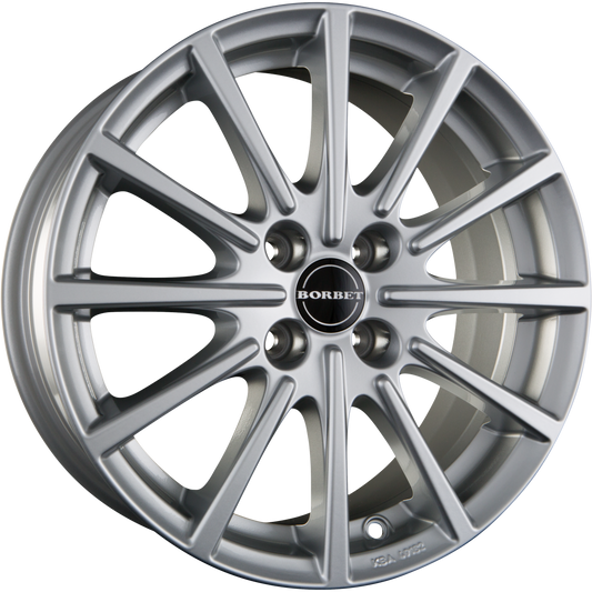 Borbet BL4 Brilliant Silver Alufelge 6.5x15 Zoll ET45 LK 4x100 ML64 – Bild 2