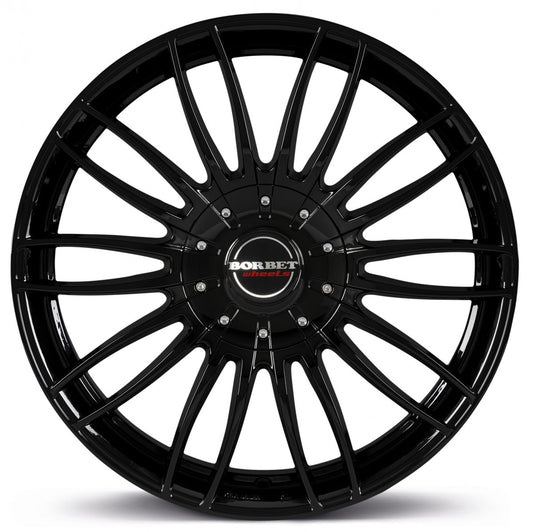 Borbet CW3 black glossy 10.5x21 ET54 - LK5/130 ML71.6
