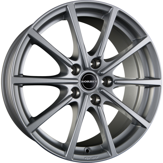 Borbet BL5 Brilliant Silver Alufelge 7x16 Zoll ET40 LK 5x108 ML72.5 – Bild 2