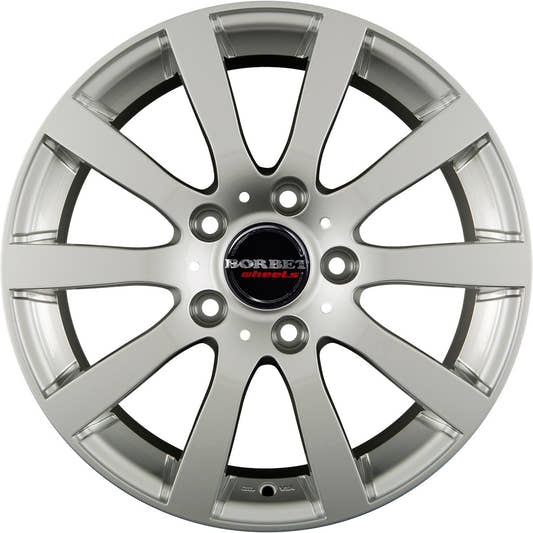 Borbet C2C brilliant silver 8x18 ET50 - LK5/130 ML71.5
