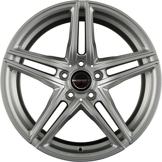 Borbet XRT brilliant silver 8.5x19 ET21 - LK5/112 ML66.5