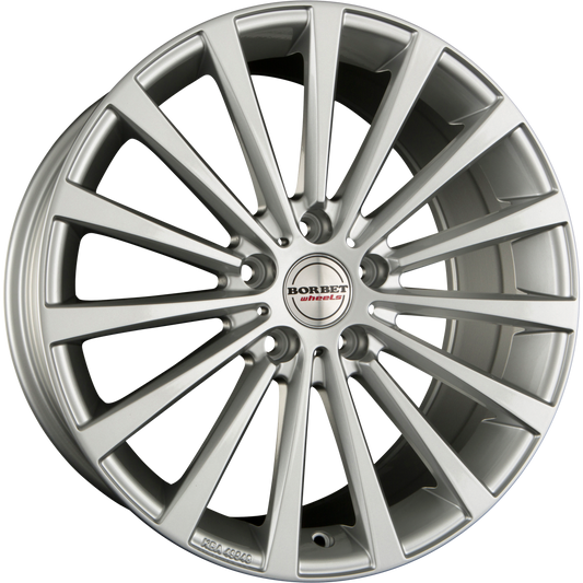 Borbet BLX Brilliant Silver Alufelge 9.5x19 Zoll ET40 LK 5x114.3 ML72.5 – Bild 2