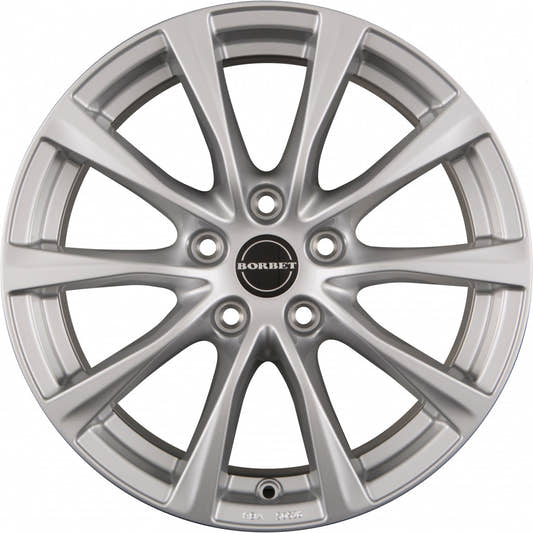 Borbet RE brilliant silver 7x16 ET48 - LK5/112 ML66.6