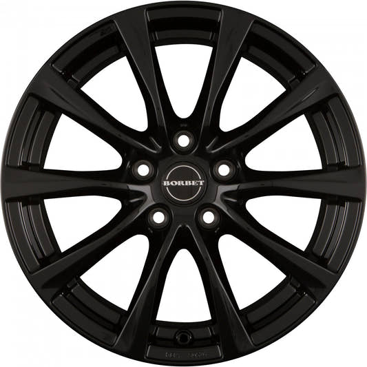 Borbet RE Black Glossy Alufelge 7x16 Zoll ET40 LK 5x115 ML70.2 – Bild 2