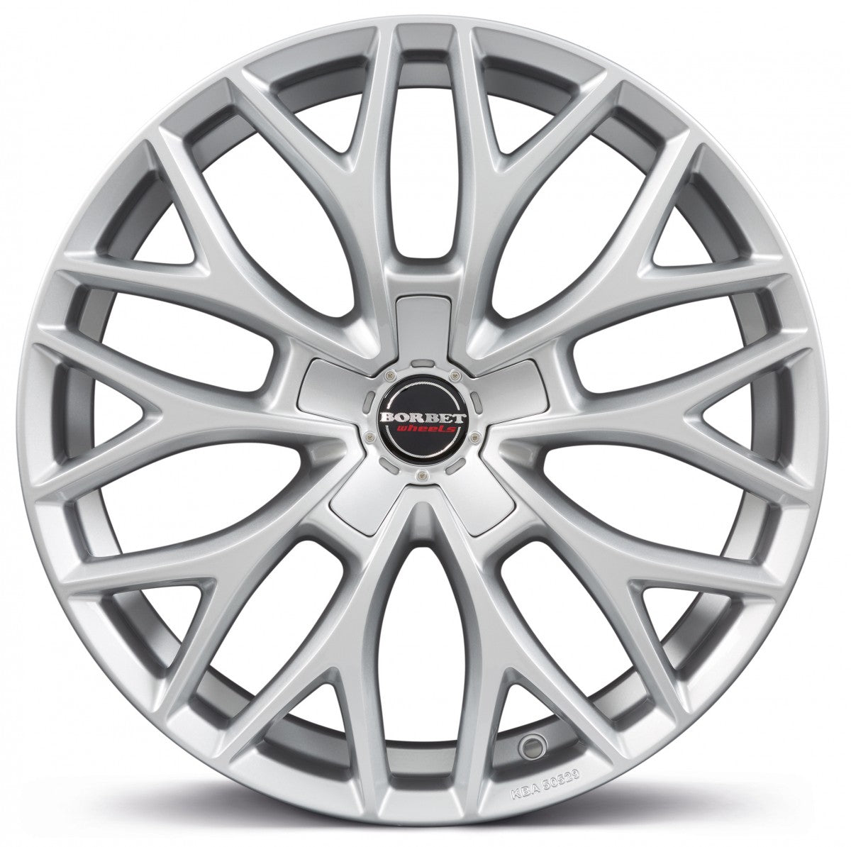 Borbet DY brilliant silver 8.5x19 ET45 - LK5/108 ML72.5
