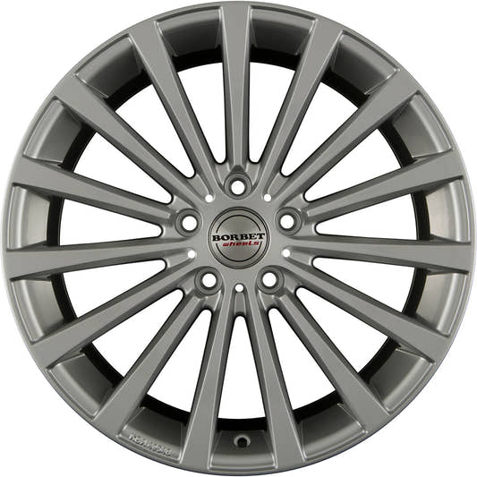 Borbet BLX brilliant silver 8.5x20 ET25 - LK5/120 ML72.5