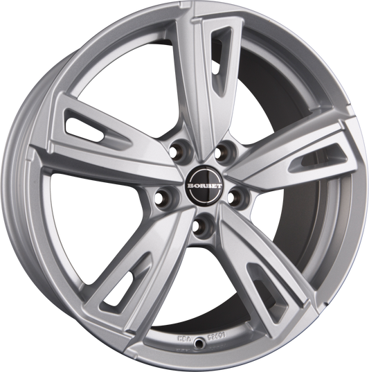 Borbet BU1 Silver Alufelge 7.5x17 Zoll ET50 LK 5x108 ML63.4 – Bild 2