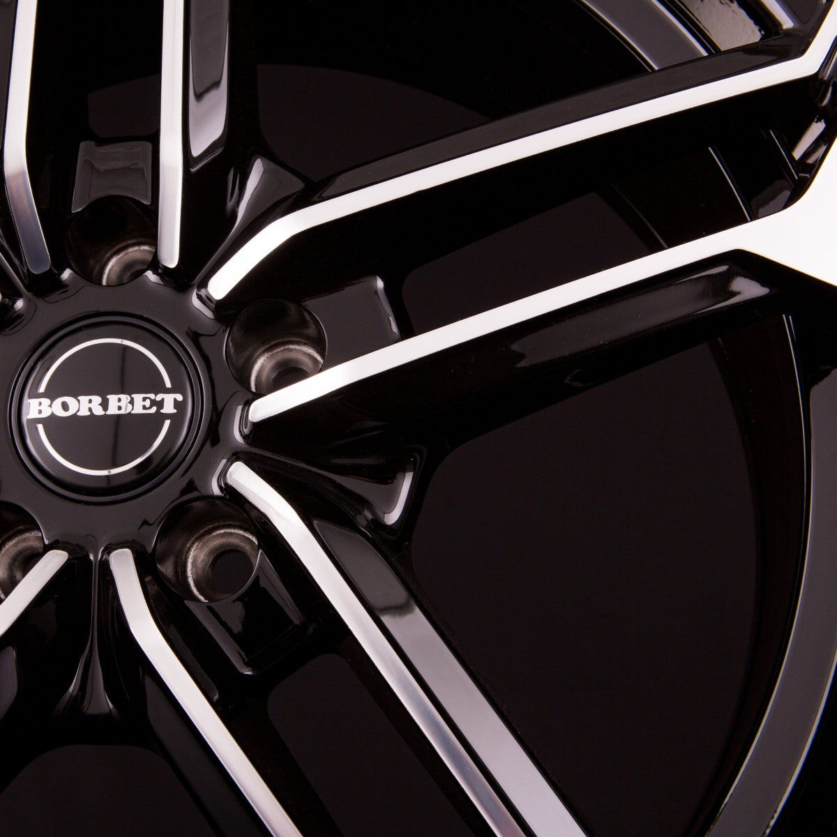 Borbet Atx Black Polished Glossy Alufelge 8.5x20 Zoll ET35 LK 5x112 ML66.6 – Bild 5
