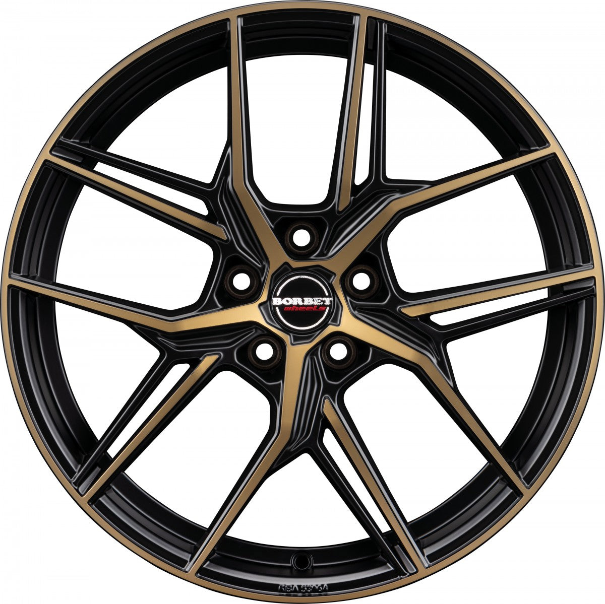 Borbet QX black bronze matt 8.5x20 ET45 - LK5/112 ML66.5
