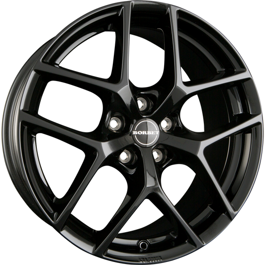 Borbet Y Black Glossy Alufelge 9.5x20 Zoll ET30 LK 5x112 ML66.6 – Bild 2