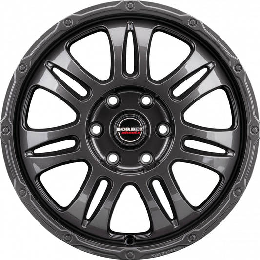 Borbet CW8 mistral antharicte glossy 8x18 ET48 - LK6/130 ML84.1