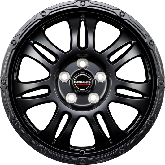 Borbet CW8 black matt Alufelge 8x18 Zoll ET50 LK 5x118 ML71.1 – Bild 2