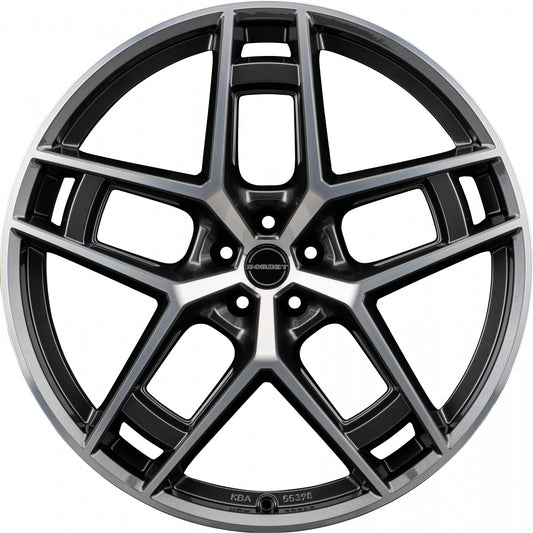 Borbet TF graphite polished glossy 10.5x24 ET34 - LK5/120 ML72.5