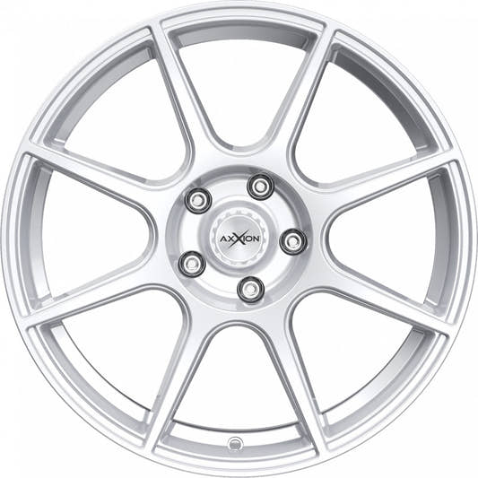 Axxion X2 race silber lackiert 8x19 ET30 - LK5/112 ML72.6
