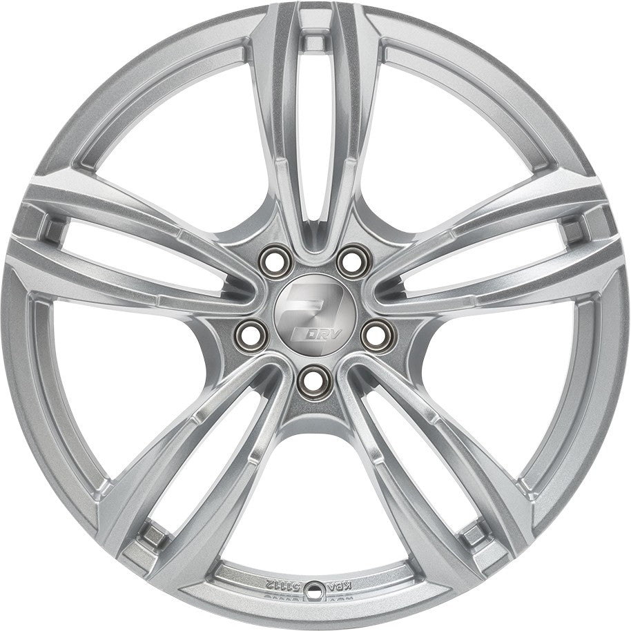 2DRV WH29 race silber lackiert 7.5x17 ET37 - LK5/120 ML72.6